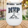 Aaron Judge 2025 AL MVP New York Baseball MLBPA Wine Tumbler Aaron Judge 2025 AL MVP New York Baseball MLBPA Wine Tumbler