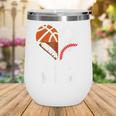 Ball Mom Heart Soccer Basketball Baseball Football Mom Wine Tumbler Ball Mom Heart Soccer Basketball Baseball Football Mom Wine Tumbler