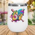 Banana Baseball 67 Ice Cream Drip Meme Wine Tumbler Banana Baseball 67 Ice Cream Drip Meme Wine Tumbler