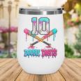 Baseball 10 Year Old Ice Cream Drip 10th Bday Double Digits Wine Tumbler Baseball 10 Year Old Ice Cream Drip 10th Bday Double Digits Wine Tumbler