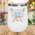 Baseball 12 Year Old Ice Cream Drip 12th Birthday Boys Wine Tumbler Baseball 12 Year Old Ice Cream Drip 12th Birthday Boys Wine Tumbler