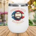 Baseball 2026 Puerto Rico Island Pride Sports Theme Wine Tumbler