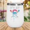 Baseball 6 Year Old Ice Cream Drip 6th Birthday Boy Number 6 Wine Tumbler