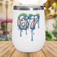 Baseball 67 Six Seven Gen Alpha Meme Blue Drip Boys Wine Tumbler