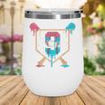 Baseball 9 Year Old Ice Cream Drip 9th Birthday Boys Player Wine Tumbler Baseball 9 Year Old Ice Cream Drip 9th Birthday Boys Player Wine Tumbler