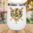 Baseball Camo Boys Ice Cream Youth Baseball Wine Tumbler