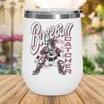 Baseball Catcher Gear Home Plate Wine Tumbler Baseball Catcher Gear Home Plate Wine Tumbler
