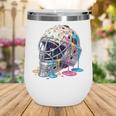 Baseball Catcher Mask Ice Cream Dripping Baseball Boys Wine Tumbler Baseball Catcher Mask Ice Cream Dripping Baseball Boys Wine Tumbler