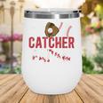 Baseball Catcher Papaw Proud Papaw Of A Baseball Catcher Wine Tumbler