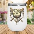 Baseball Drip For Boys Ice Cream Dripping Boys Baseball Camo Wine Tumbler Baseball Drip For Boys Ice Cream Dripping Boys Baseball Camo Wine Tumbler