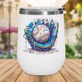 Baseball Drip For Boys Ice Cream Drip Youth Baseball Boys Wine Tumbler Baseball Drip For Boys Ice Cream Drip Youth Baseball Boys Wine Tumbler