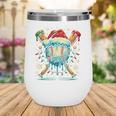 Baseball Drip Boys Youth Santa Christmas Baseball Wine Tumbler