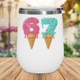 Baseball Drip Ice Cream 67 Baseball Wine Tumbler Baseball Drip Ice Cream 67 Baseball Wine Tumbler