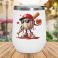 Baseball Drip Ice Cream Apparel Youth Boy Valentine Wine Tumbler Baseball Drip Ice Cream Apparel Youth Boy Valentine Wine Tumbler