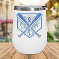 Baseball Drip Ice Cream Diabetes Awareness Ribbon Boys Girls Wine Tumbler