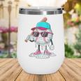 Baseball Drip Ice Cream Lifestyle Sprinkless Boy Kid Wine Tumbler