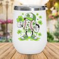 Baseball Drip Ice Cream Shamrock Irish St Patricks Men Wine Tumbler Baseball Drip Ice Cream Shamrock Irish St Patricks Men Wine Tumbler