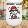Baseball Drip Ice Cream Valentine’s Day Boys Kids Wine Tumbler Baseball Drip Ice Cream Valentine’s Day Boys Kids Wine Tumbler