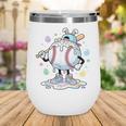 Baseball Drip Icecream Apparel Youth Boy Easter Wine Tumbler Baseball Drip Icecream Apparel Youth Boy Easter Wine Tumbler
