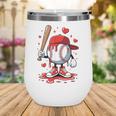 Baseball Drip Icecream Apparel Youth Boy Valentine Wine Tumbler Baseball Drip Icecream Apparel Youth Boy Valentine Wine Tumbler