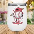 Baseball Drip Icecream Boy Kids Valentine Wine Tumbler Baseball Drip Icecream Boy Kids Valentine Wine Tumbler