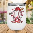 Baseball Drip Icecream Men Boy Valentine Wine Tumbler Baseball Drip Icecream Men Boy Valentine Wine Tumbler