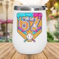 Baseball Drip Number 67 Ice Cream Home Plate Drip Wine Tumbler Baseball Drip Number 67 Ice Cream Home Plate Drip Wine Tumbler