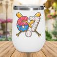 Baseball Drip Number 67 Player 67th Birthday Meme Wine Tumbler