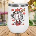 Baseball Drip Valentine Boys Women Men Hearts Sport Love Wine Tumbler Baseball Drip Valentine Boys Women Men Hearts Sport Love Wine Tumbler