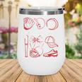 Baseball Game Day Coquette Game Day Baseball Wine Tumbler Baseball Game Day Coquette Game Day Baseball Wine Tumbler