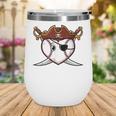 Baseball Heart Pirate Hat Crossed Swords Men Boys Kids Youth Wine Tumbler Baseball Heart Pirate Hat Crossed Swords Men Boys Kids Youth Wine Tumbler
