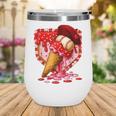 Baseball Heart Valentine Baseball Ice Cream Drip Boys Girls Wine Tumbler Baseball Heart Valentine Baseball Ice Cream Drip Boys Girls Wine Tumbler