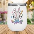 Baseball Ice Cream Drip Youth Boys Cute Easter Sports Wine Tumbler