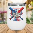 Baseball Life Style 101 Apparel Youth Drip Baseball Wine Tumbler