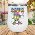 Baseball Life Style Apparel Youth Drip Baseball Boys Kid Wine Tumbler