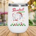 Baseball Mama Christmas Santa Hat Xmas Softball Mom Wine Tumbler Baseball Mama Christmas Santa Hat Xmas Softball Mom Wine Tumbler