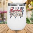 Baseball Mama Lightning Bolt Checkered Varsity Mother's Day Wine Tumbler Baseball Mama Lightning Bolt Checkered Varsity Mother's Day Wine Tumbler