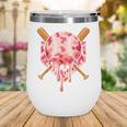Baseball Pink Camo Ice Cream Youth Boys Girls Wine Tumbler