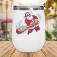 Baseball Santa 67 Christmas Xmas Pajamas Boys Wine Tumbler Baseball Santa 67 Christmas Xmas Pajamas Boys Wine Tumbler