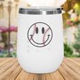 Baseball Season Happy Game Day Trendy Sports Vintage Wine Tumbler Baseball Season Happy Game Day Trendy Sports Vintage Wine Tumbler