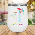 Baseball Snowman Drip Cool Christmas Men Boys Girls Wine Tumbler