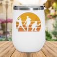 Baseball Tee Sunset Silhouette Players Men Women Kids Wine Tumbler Baseball Tee Sunset Silhouette Players Men Women Kids Wine Tumbler