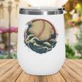 Baseball Waves Ocean Sports Baseball Fans Wine Tumbler Baseball Waves Ocean Sports Baseball Fans Wine Tumbler