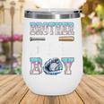 Brother Of The Birthday Boy Baseball Ice Cream Drip Matching Wine Tumbler Brother Of The Birthday Boy Baseball Ice Cream Drip Matching Wine Tumbler