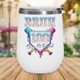Bruh It's My 100 Days Of School Baseball Ice Cream Drip Boys Wine Tumbler Bruh It's My 100 Days Of School Baseball Ice Cream Drip Boys Wine Tumbler