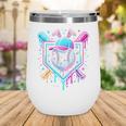 Bunny Baseball Hat With Ice Cream Easter Day Boys Kids Girls Wine Tumbler Bunny Baseball Hat With Ice Cream Easter Day Boys Kids Girls Wine Tumbler