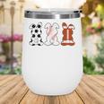 Bunny Football Baseball Sport Easter Day Wine Tumbler Bunny Football Baseball Sport Easter Day Wine Tumbler