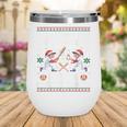 Christmas Baseball Bats Catcher Mitts Holiday Tee Wine Tumbler Christmas Baseball Bats Catcher Mitts Holiday Tee Wine Tumbler