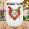 Christmas Baseball Ice Cream Drip Men Women Kids Wine Tumbler Christmas Baseball Ice Cream Drip Men Women Kids Wine Tumbler