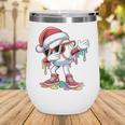 Christmas Baseball Ice Cream Dripping Santa Baseball Drip Wine Tumbler Christmas Baseball Ice Cream Dripping Santa Baseball Drip Wine Tumbler